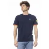 Blue Cotton Men T-Shirt sold by Louxly