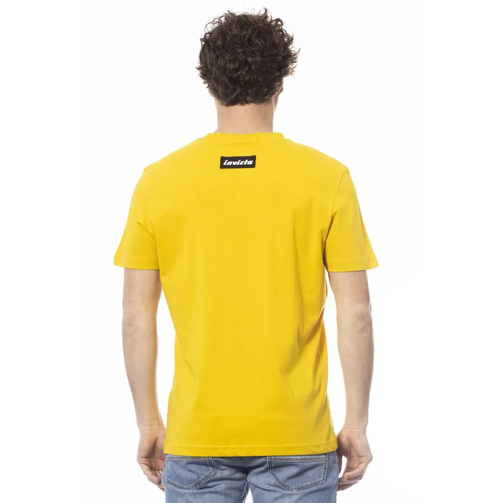 Yellow Cotton Men T-Shirt sold by Louxly product image thumbnail 3