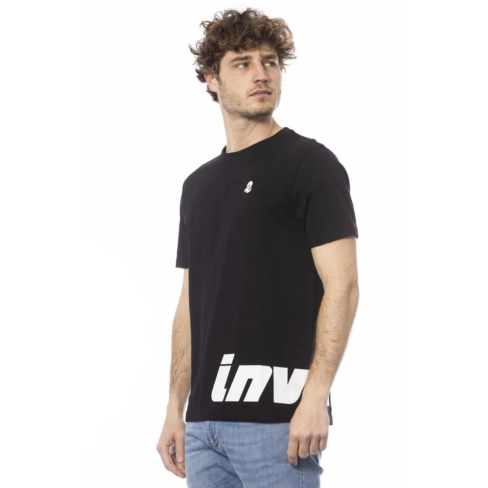 Black Cotton Men T-Shirt sold by Louxly product image thumbnail 2