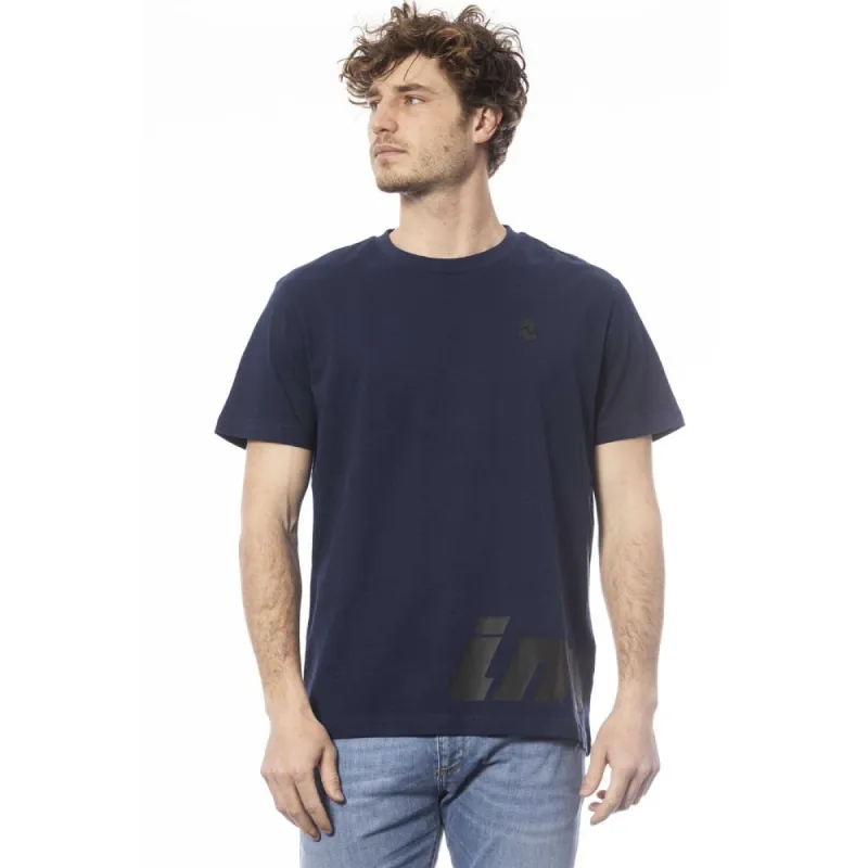 Blue Cotton Men T-Shirt sold by Louxly