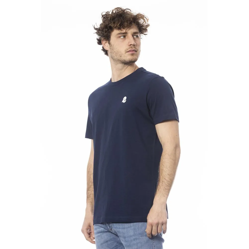Blue Cotton Men T-Shirt sold by Louxly product image thumbnail 2