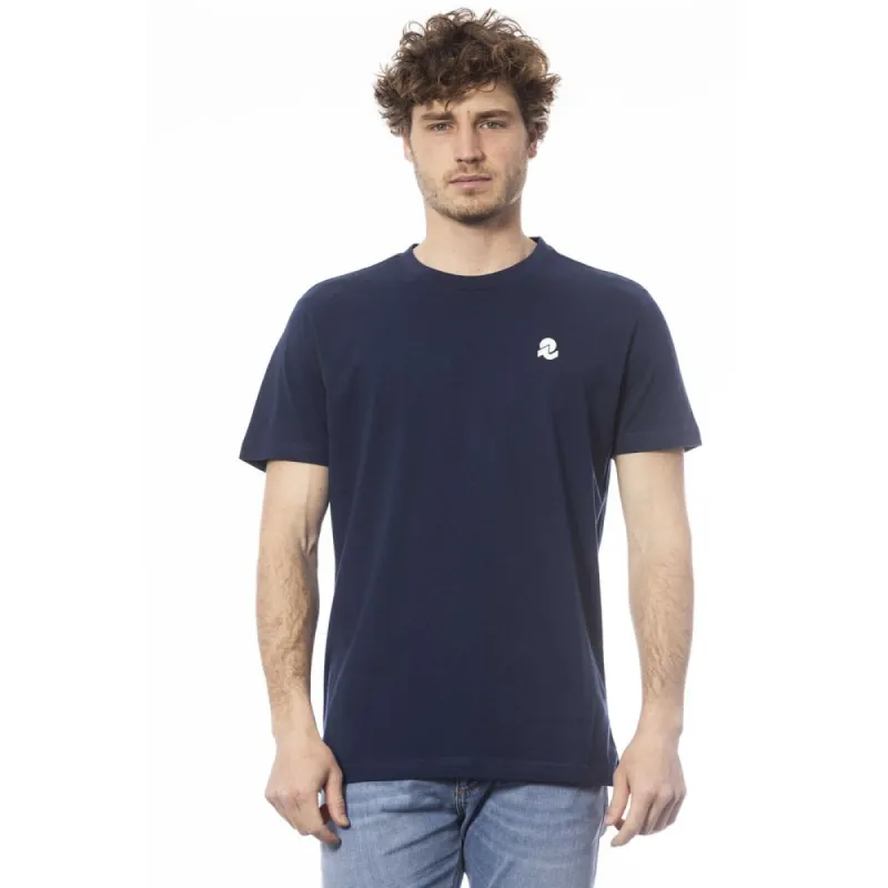 Blue Cotton Men T-Shirt sold by Louxly