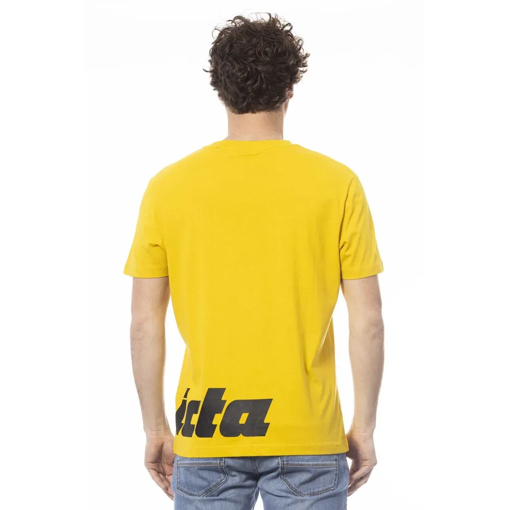 Yellow Cotton Men T-Shirt sold by Louxly product image thumbnail 3