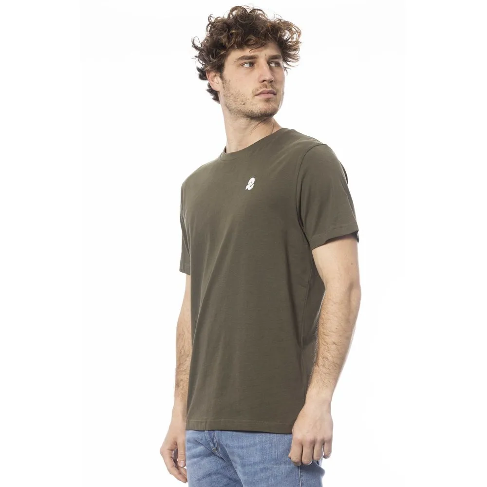 Green Cotton Men T-Shirt sold by Louxly product image thumbnail 2