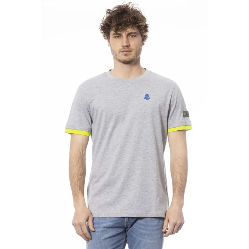 Gray Cotton Men T-Shirt sold by Louxly