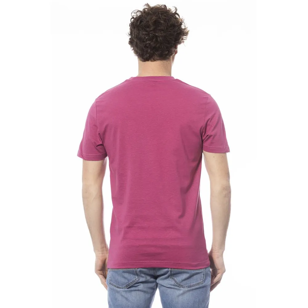 Purple Cotton Men T-Shirt sold by Louxly product image thumbnail 3