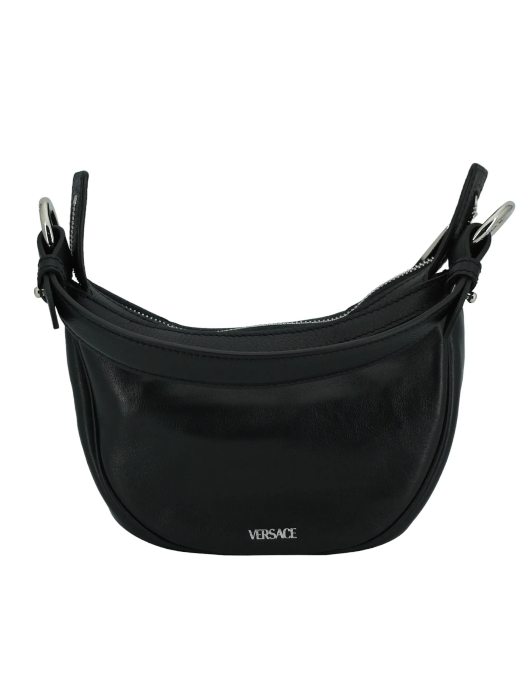 Elegant Black Mini Hobo Shoulder Bag sold by Louxly product image thumbnail 2