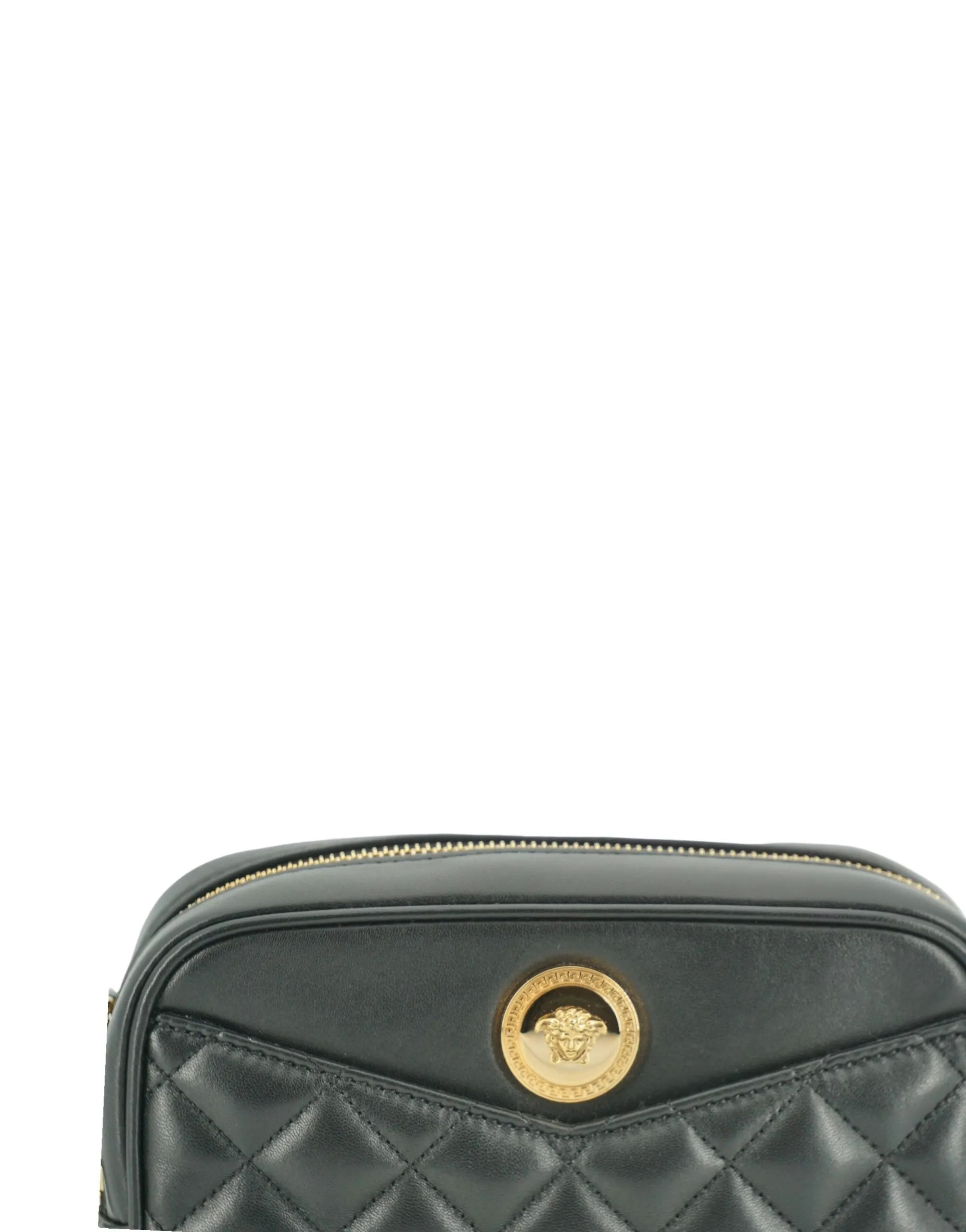 Elegant Small Black Leather Crossbody Bag sold by Louxly product image thumbnail 4