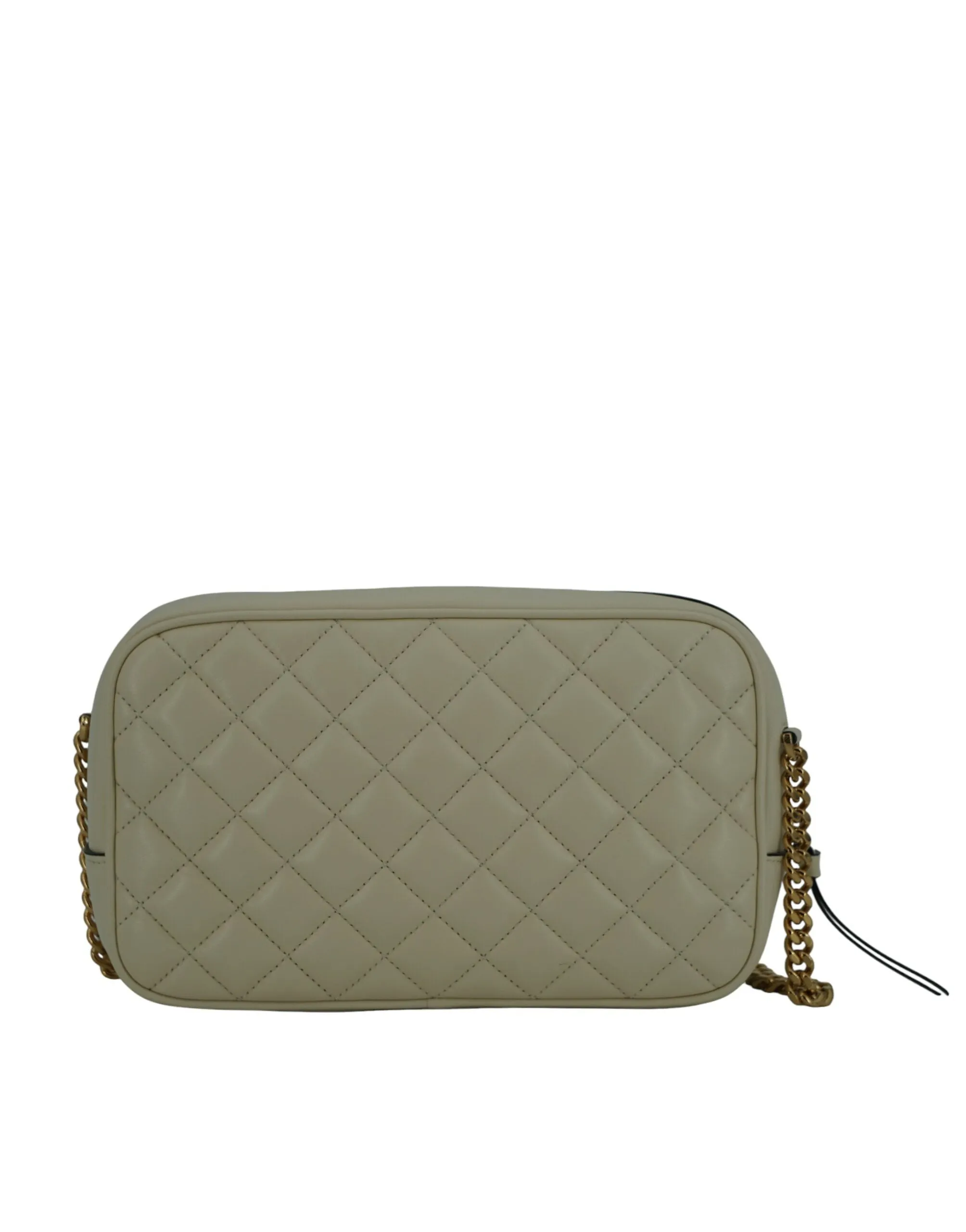 Elegant White Leather Camera Shoulder Bag sold by Louxly product image thumbnail 2