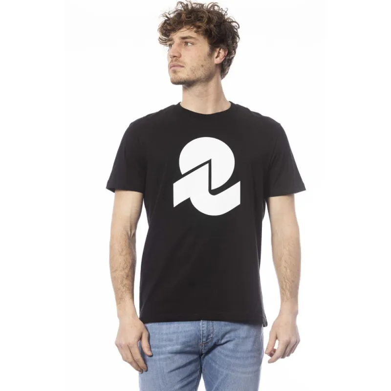 Black Cotton Men T-Shirt sold by Louxly