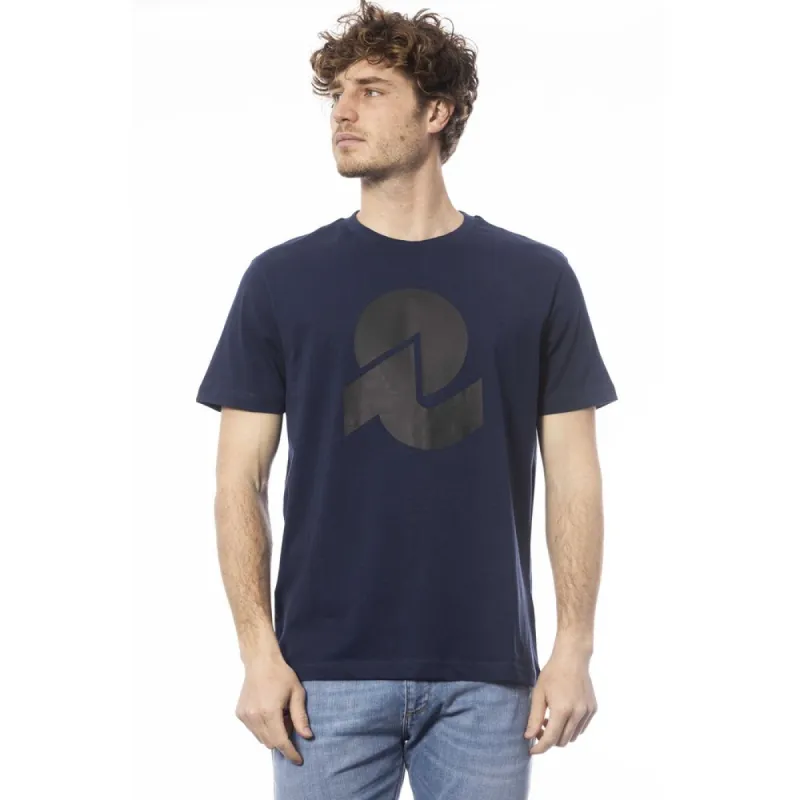 Blue Cotton Men T-Shirt sold by Louxly