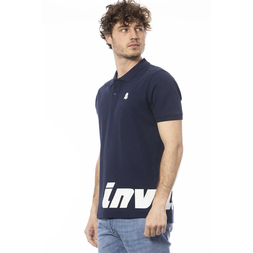 Blue Cotton Men Polo Shirt sold by Louxly product image thumbnail 2