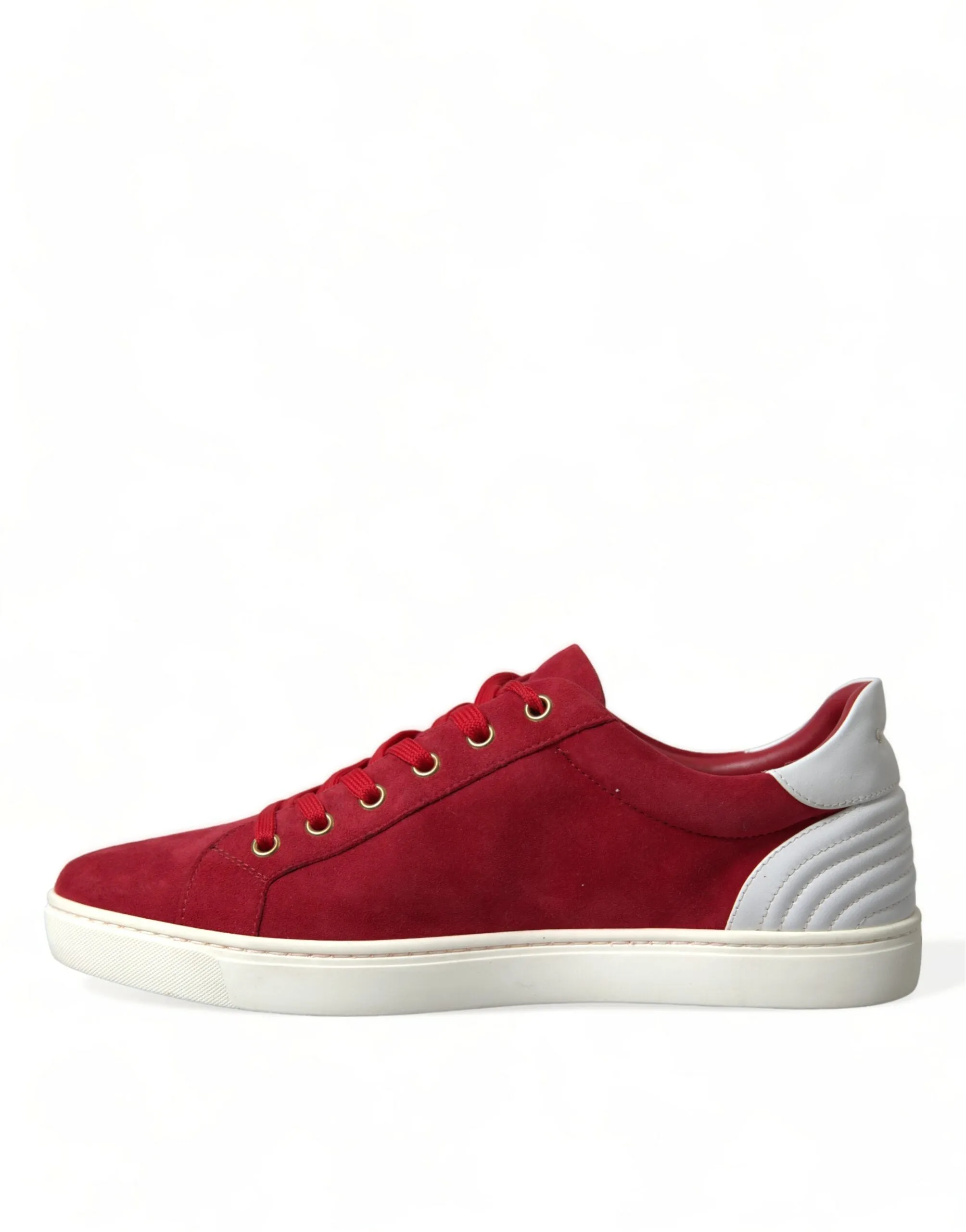 Elegant Red & White Low Top Sneakers sold by Louxly product image thumbnail 5