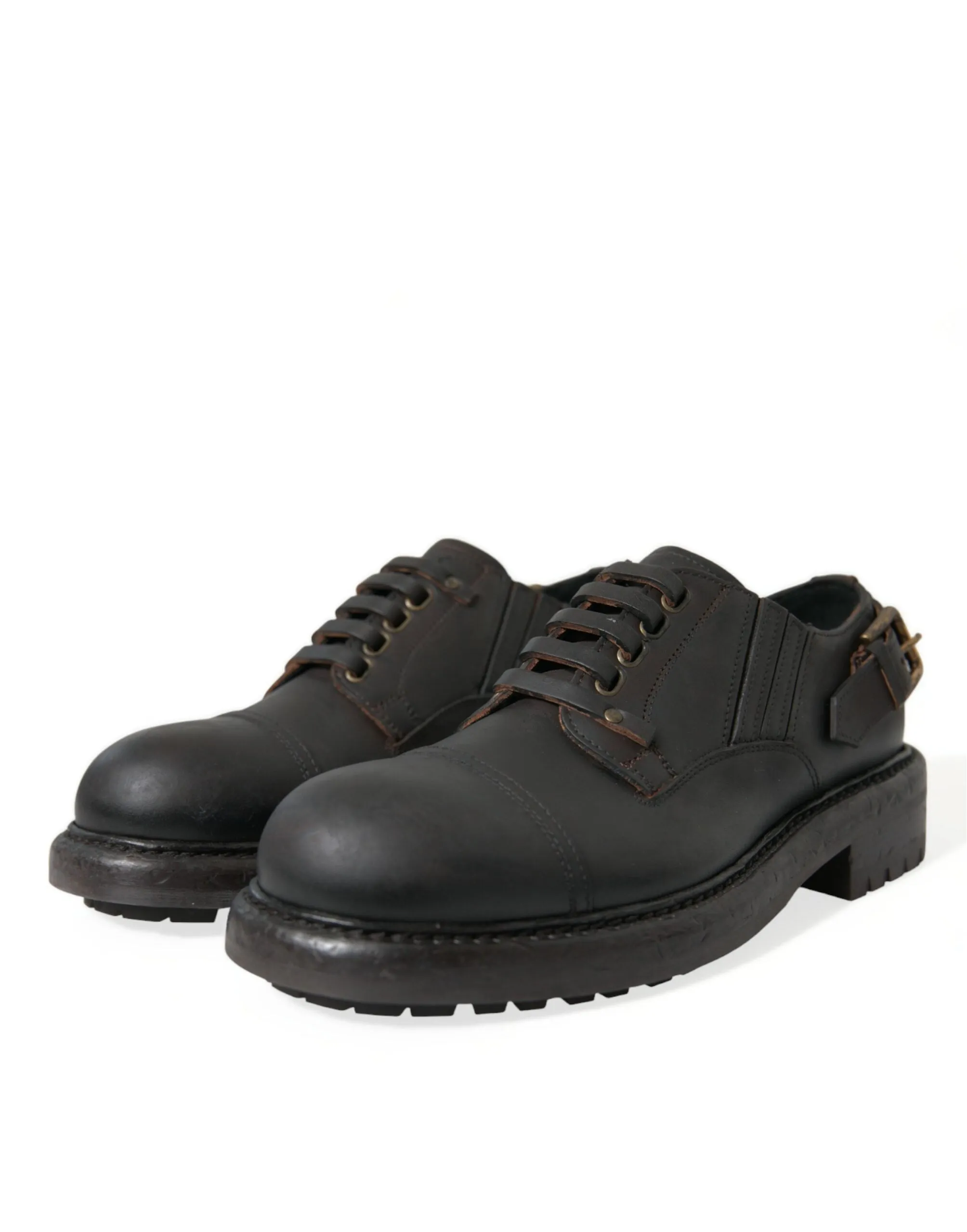Elegant Mens Leather Derby Dress Shoes sold by Louxly product image thumbnail 3