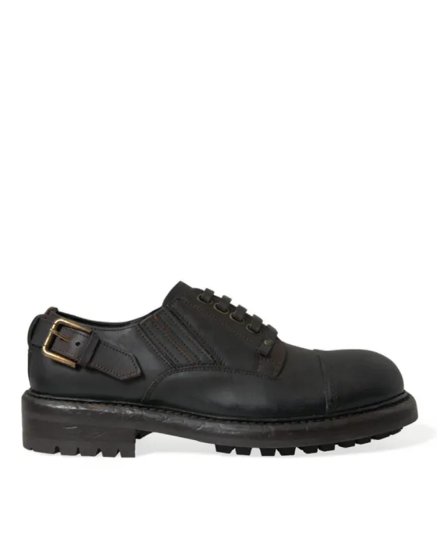 Elegant Mens Leather Derby Dress Shoes sold by Louxly