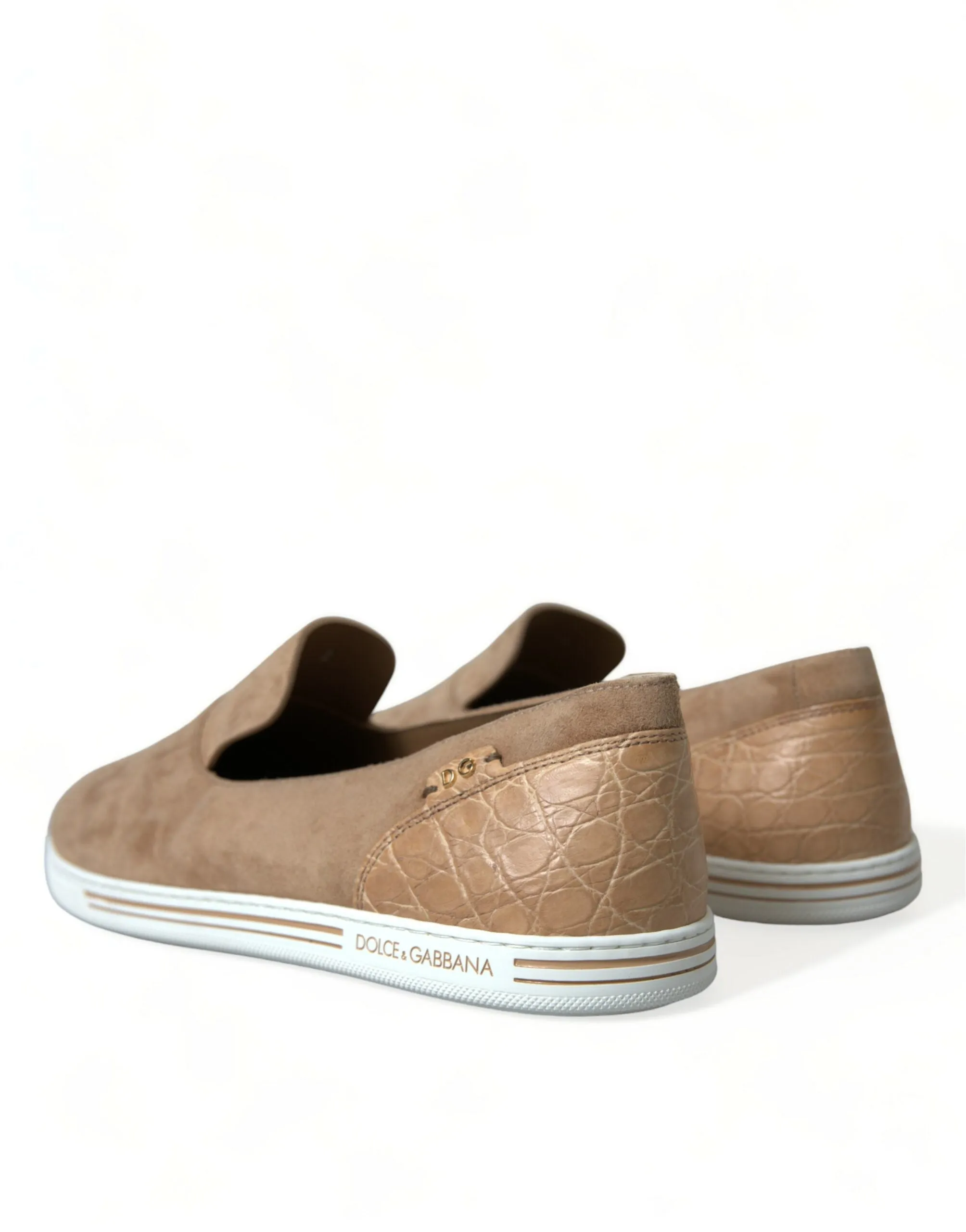 Elegant Beige Leather Loafers sold by Louxly product image thumbnail 4