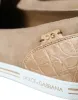 Elegant Beige Leather Loafers sold by Louxly