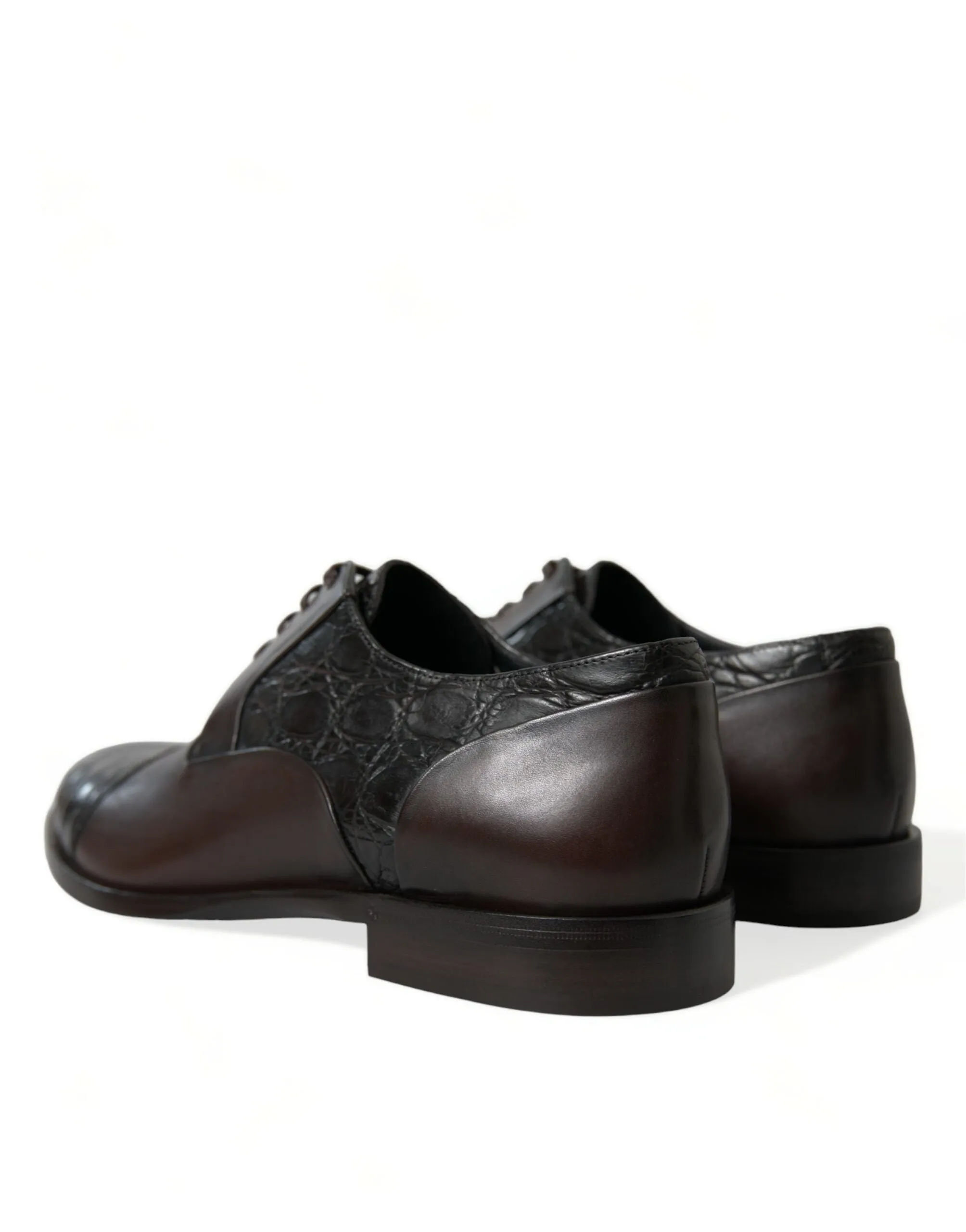 Elegant Brown Formal Derby Dress Shoes sold by Louxly product image thumbnail 4