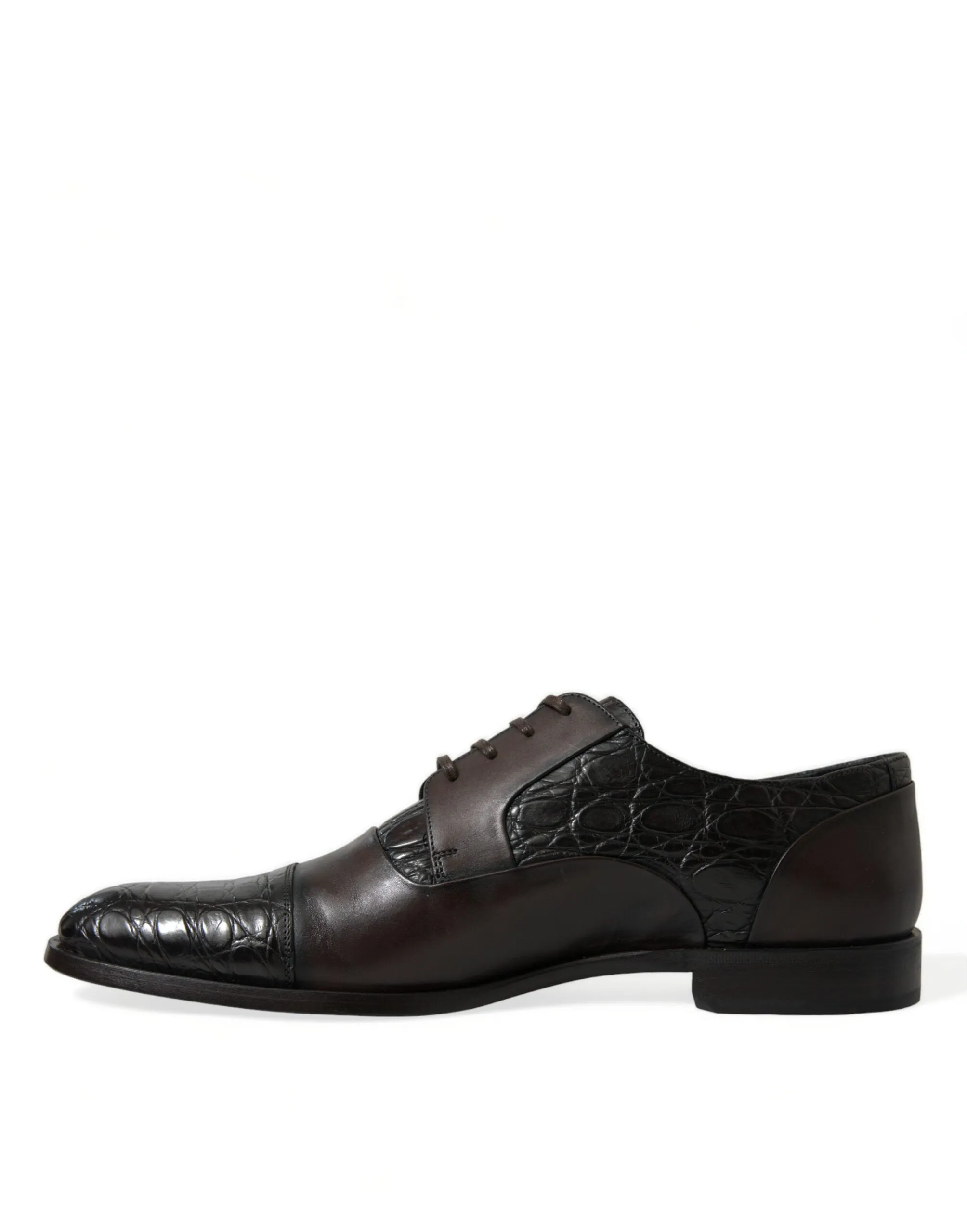 Elegant Brown Formal Derby Dress Shoes sold by Louxly product image thumbnail 5