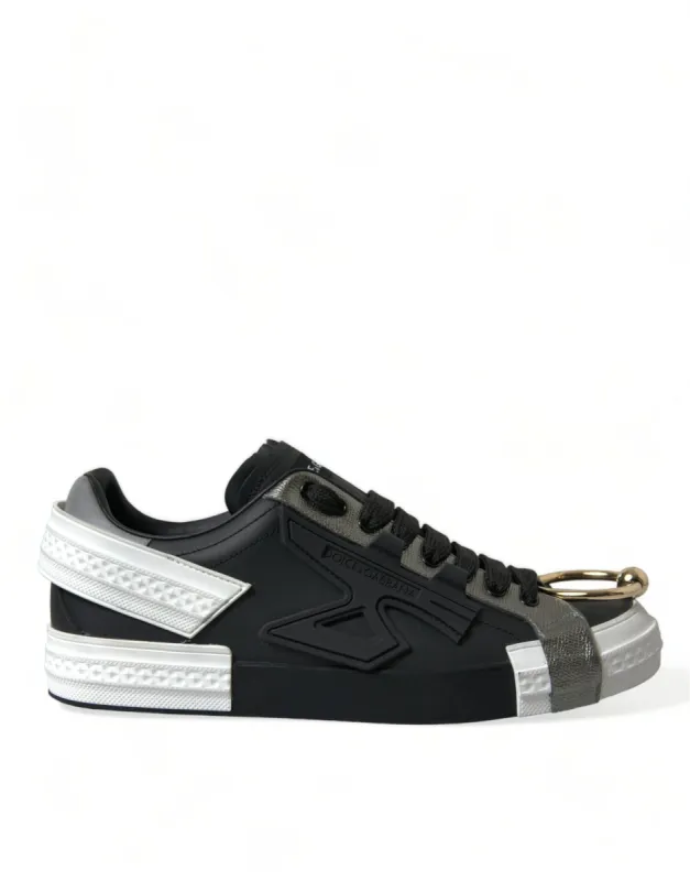 Elegant Calfskin Low Top Sneakers sold by Louxly