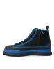 Elegant High-Top Canvas Sneakers sold by Louxly