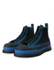 Elegant High-Top Canvas Sneakers sold by Louxly