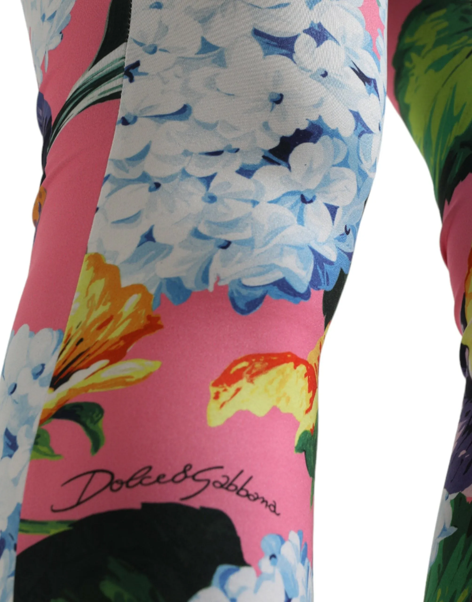 Exquisite Floral High Waist Leggings sold by Louxly product image thumbnail 4