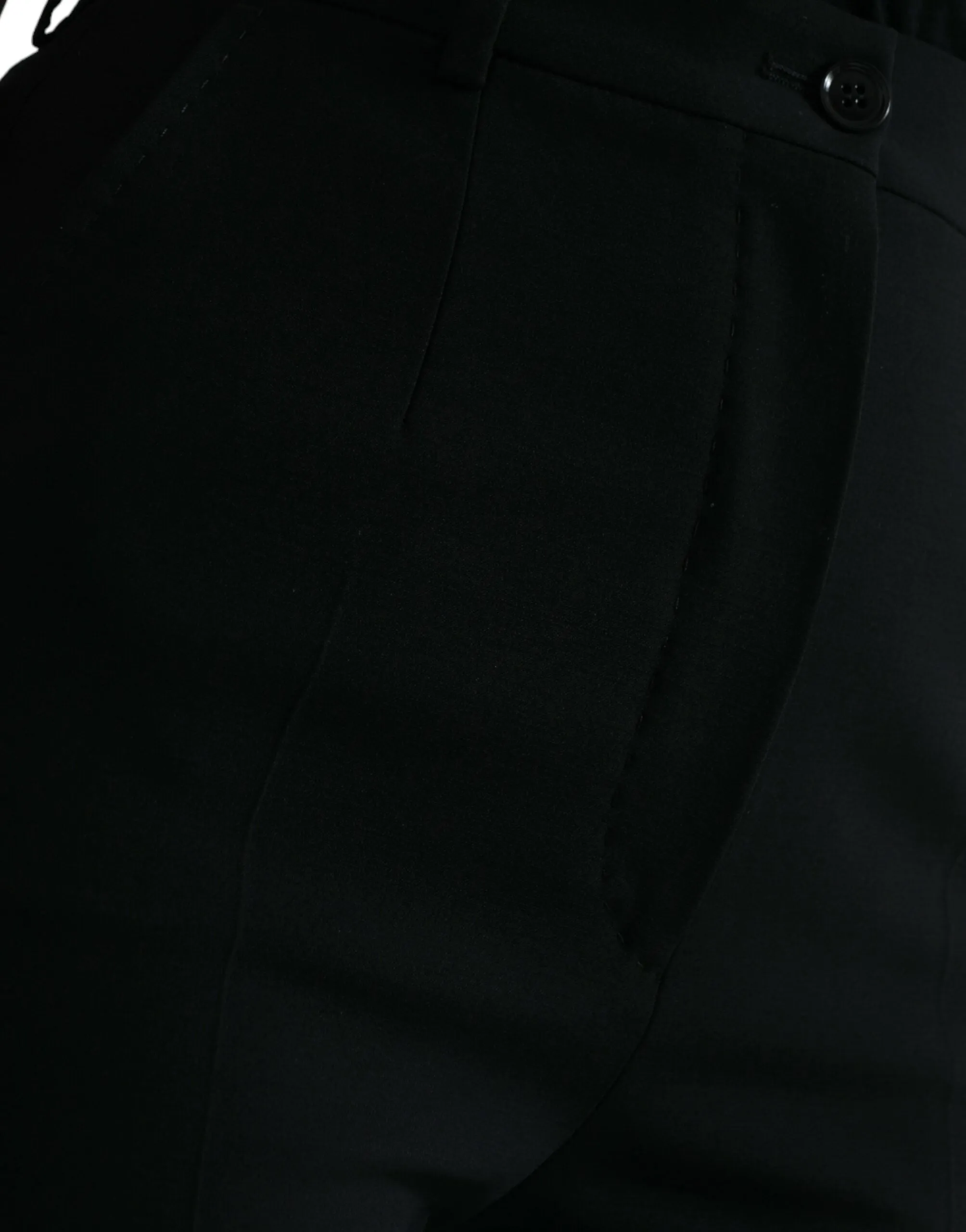 Elegant High Waist Tapered Wool Pants sold by Louxly product image thumbnail 4