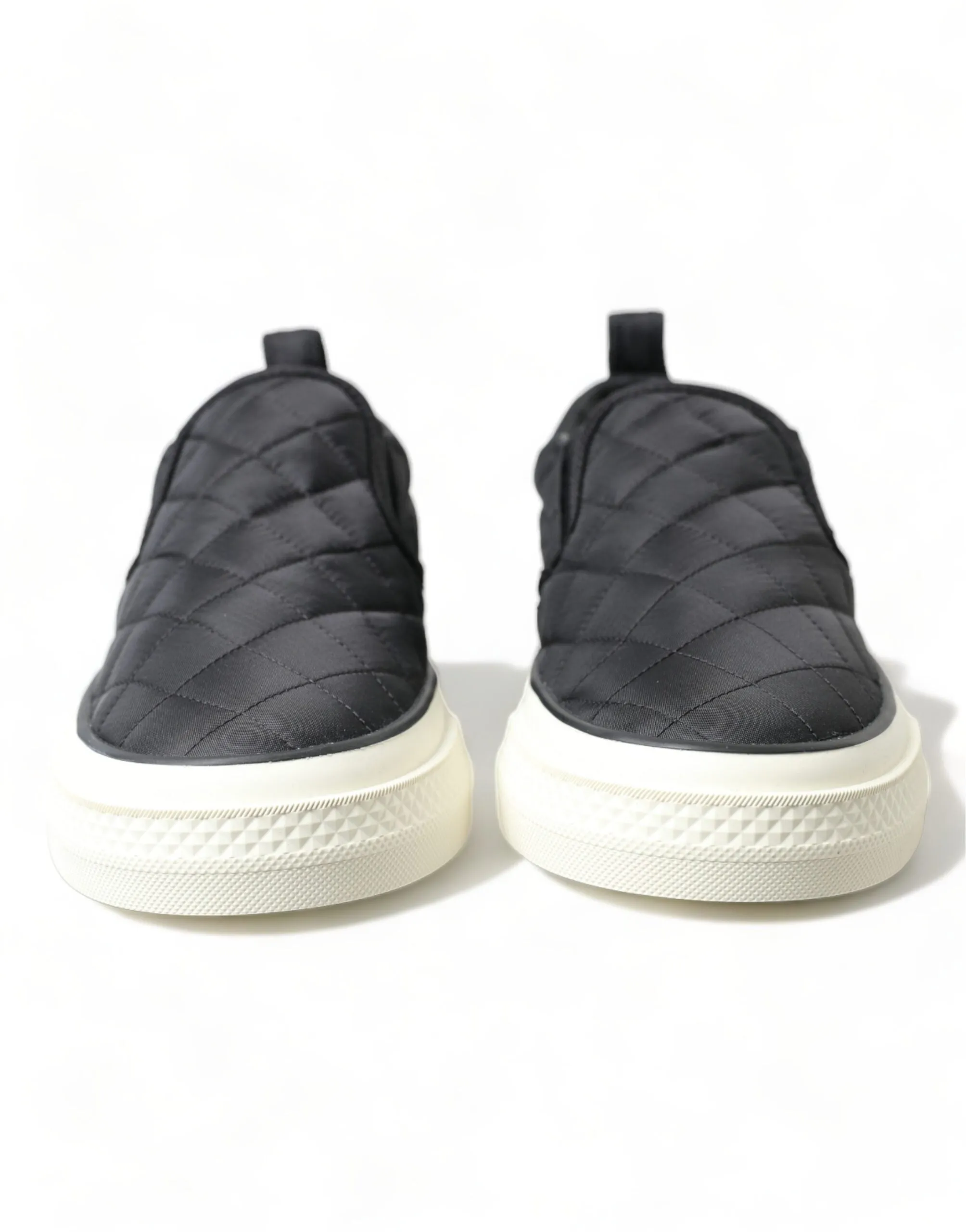 Elegant Quilted Black Canvas Sneakers sold by Louxly product image thumbnail 2