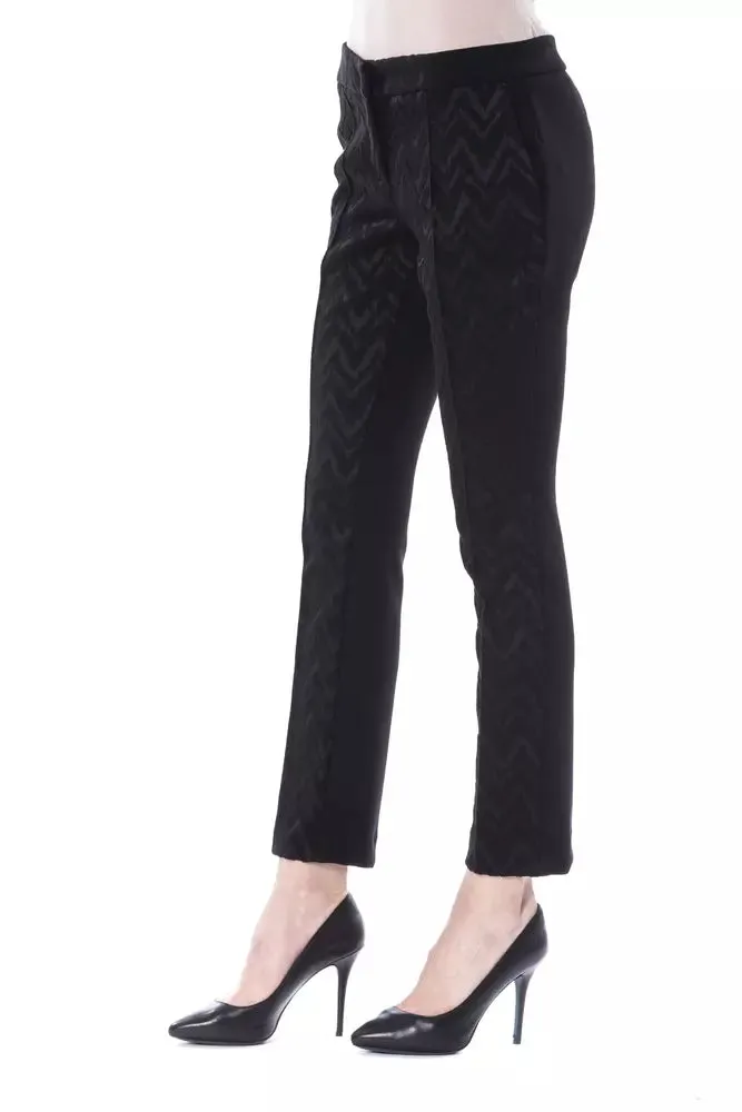 Black Acrylic Women Pants sold by Louxly product image thumbnail 2