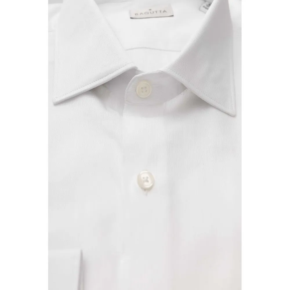 White Cotton Men Shirt sold by Louxly product image thumbnail 2