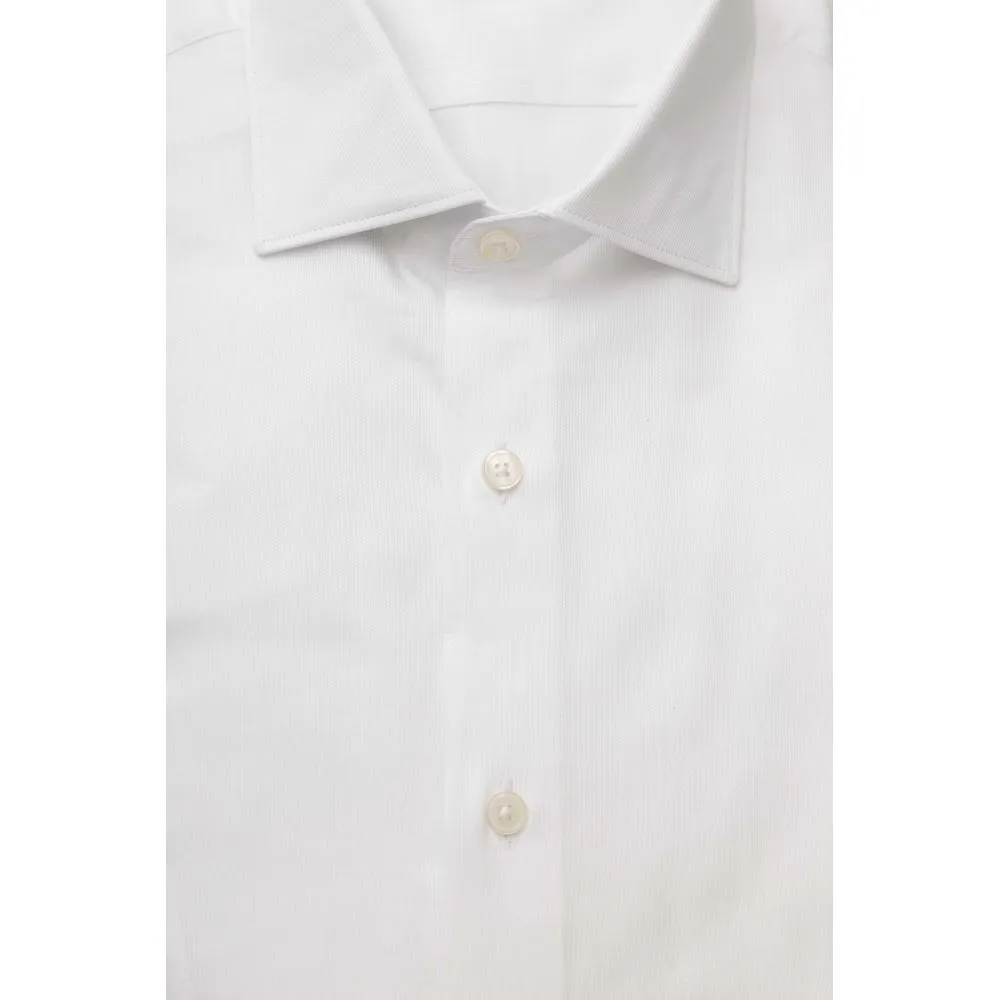 White Cotton Men Shirt sold by Louxly product image thumbnail 4