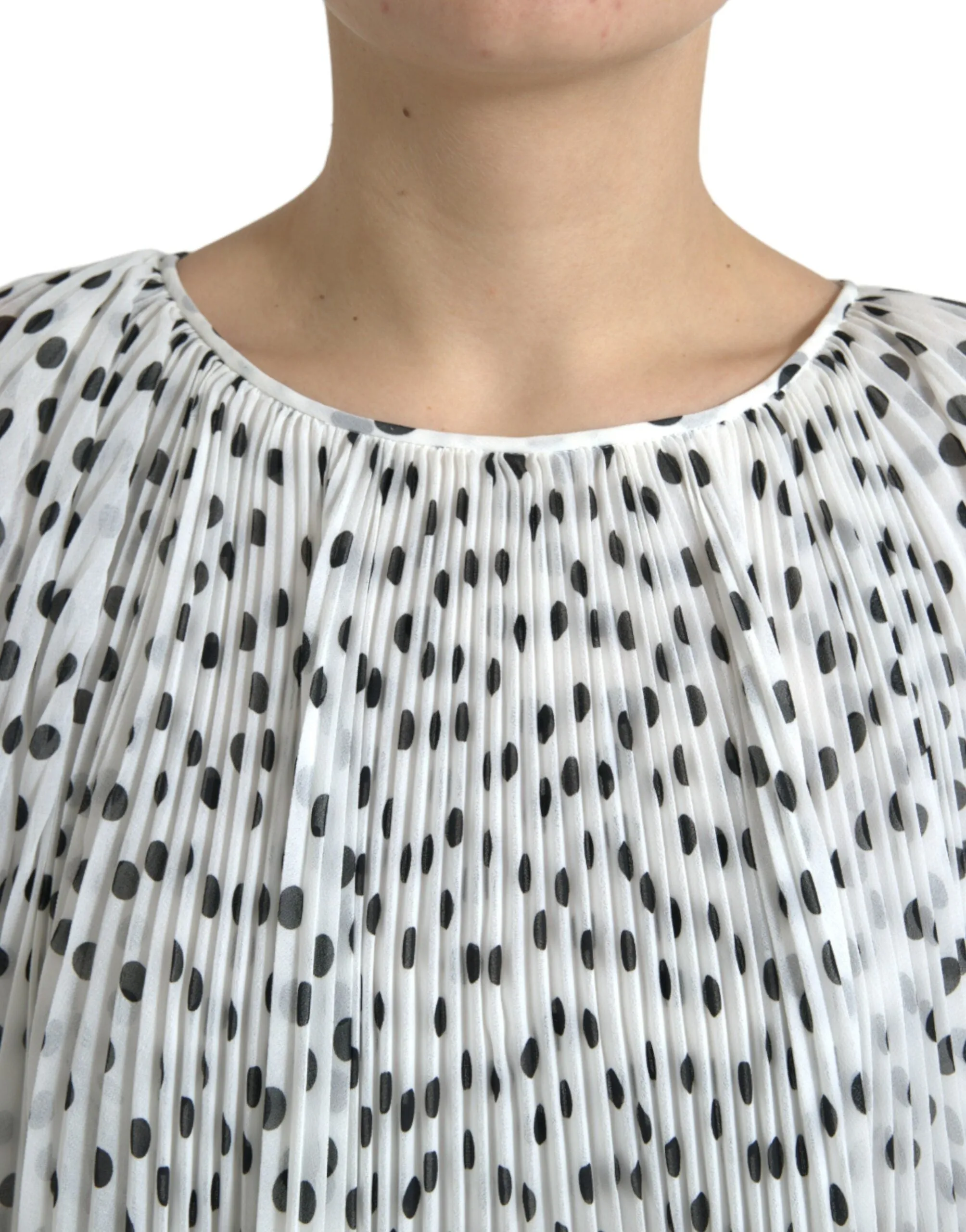 Elegant Polka Dots Maxi Dress sold by Louxly product image thumbnail 4