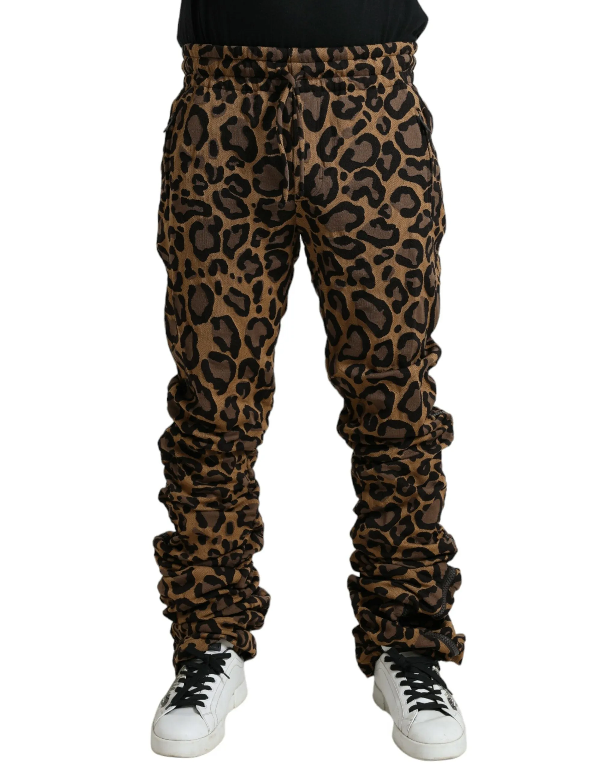 Chic Leopard Print Jogger Pants sold by Louxly