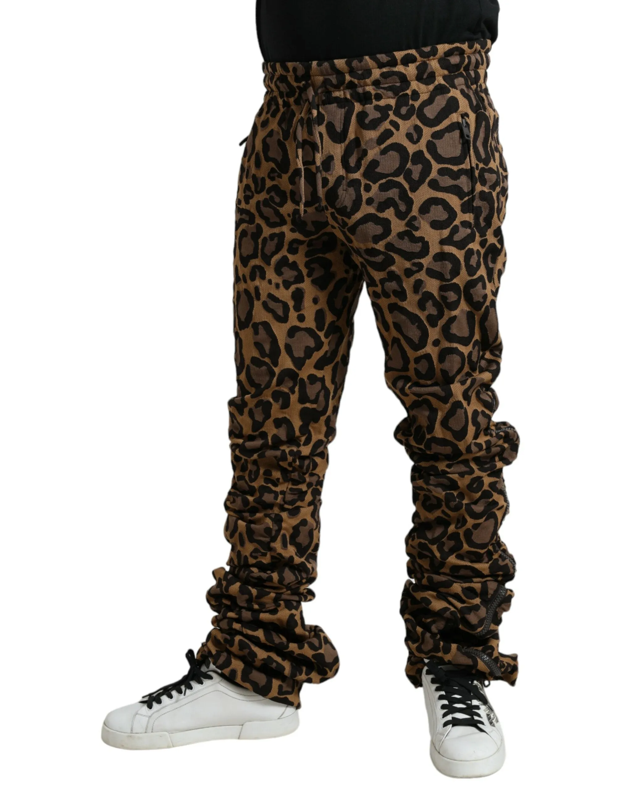Chic Leopard Print Jogger Pants sold by Louxly product image thumbnail 2