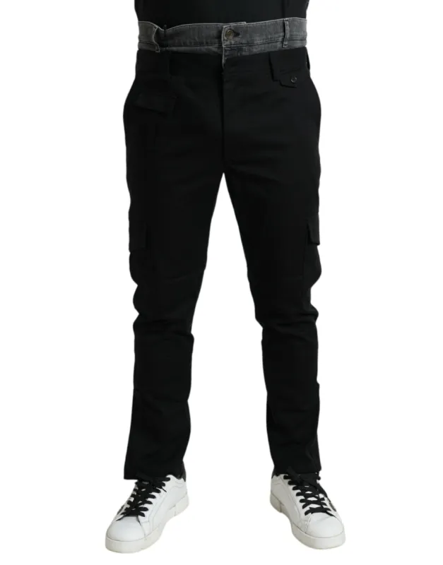 Elegant Skinny Cotton Stretch Joggers sold by Louxly