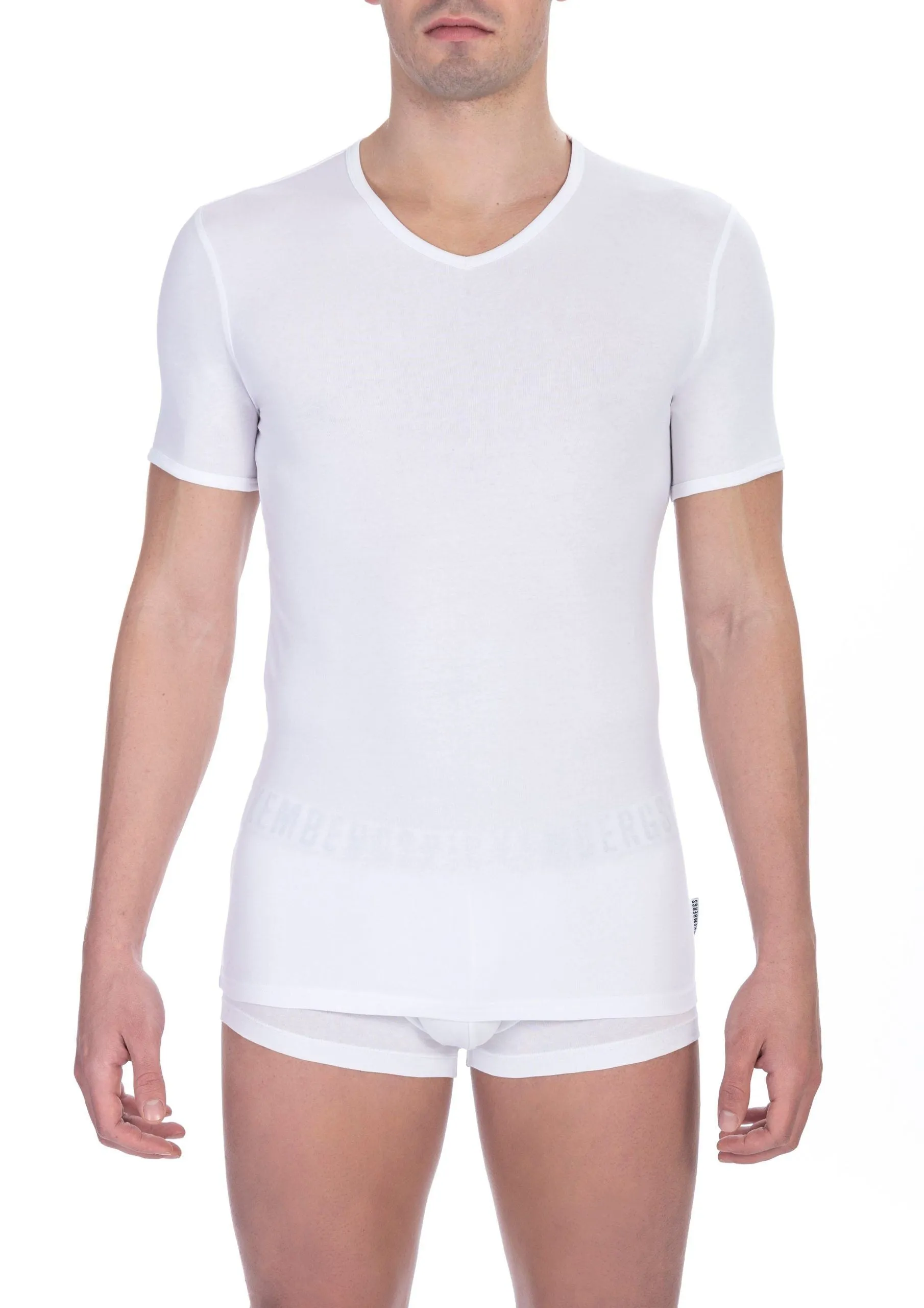 White Cotton Men T-Shirt sold by Louxly