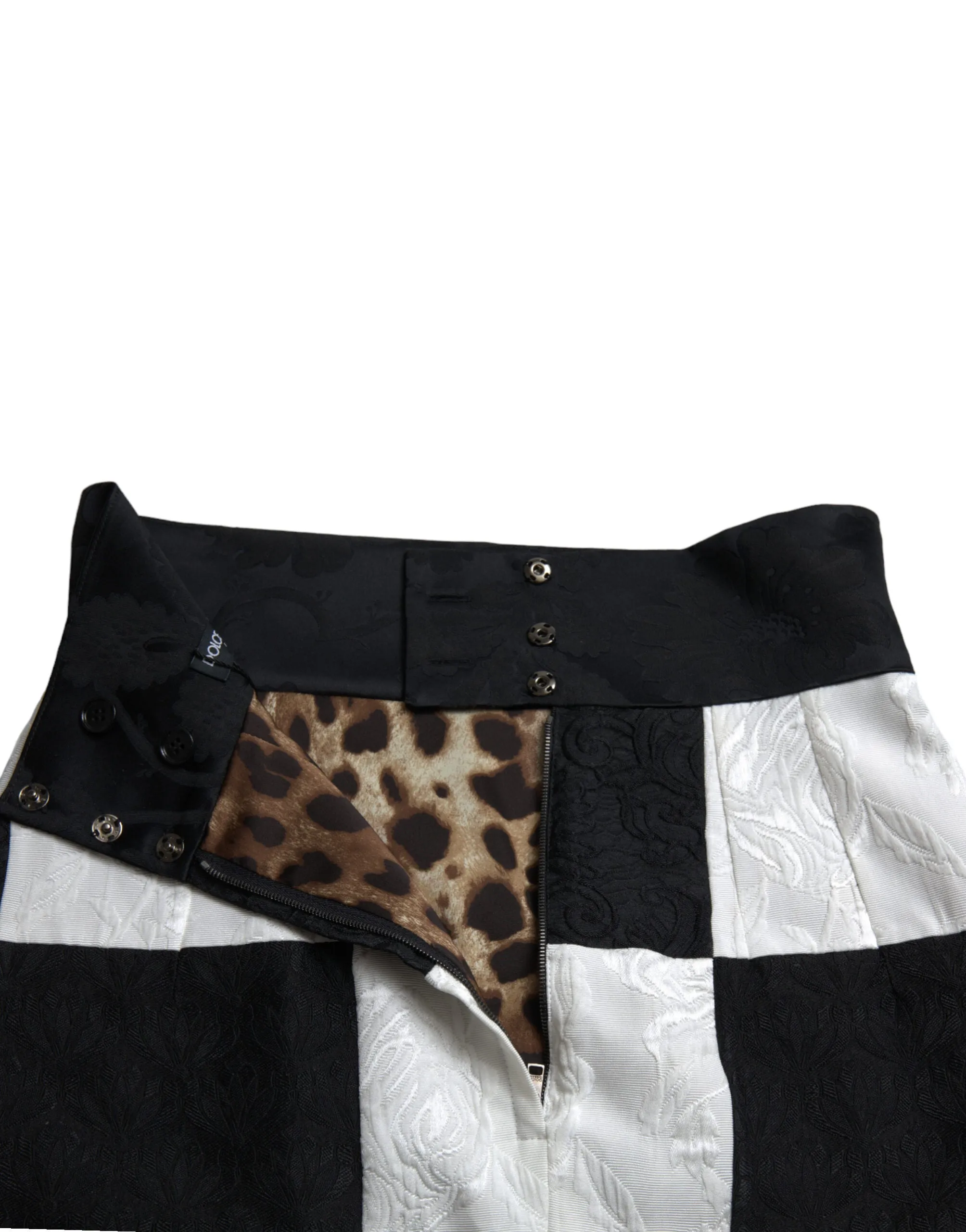 Elegant Floral High Waist Mini Skirt sold by Louxly product image thumbnail 5