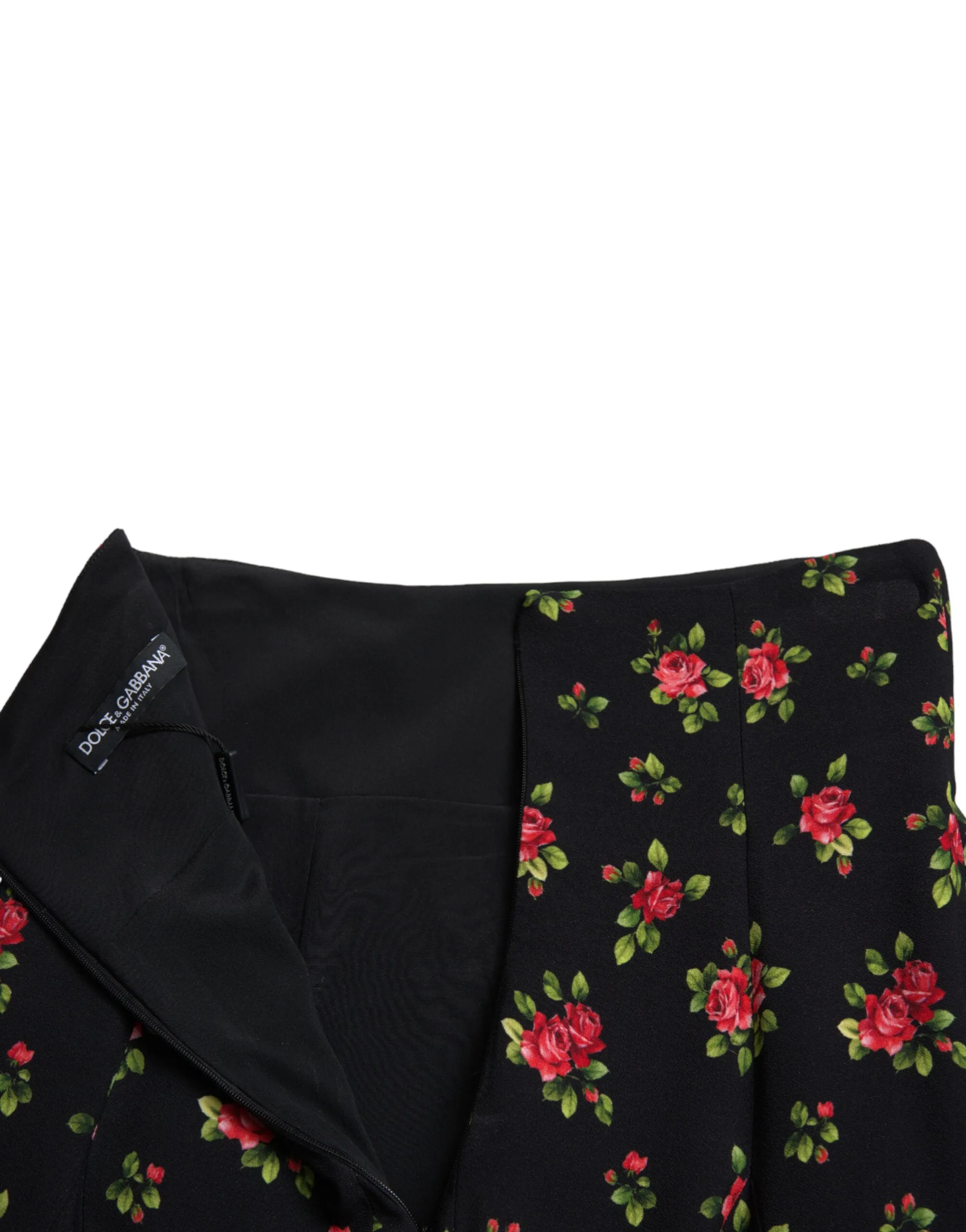 Floral A-Line Mini Skirt with High Waist sold by Louxly product image thumbnail 5