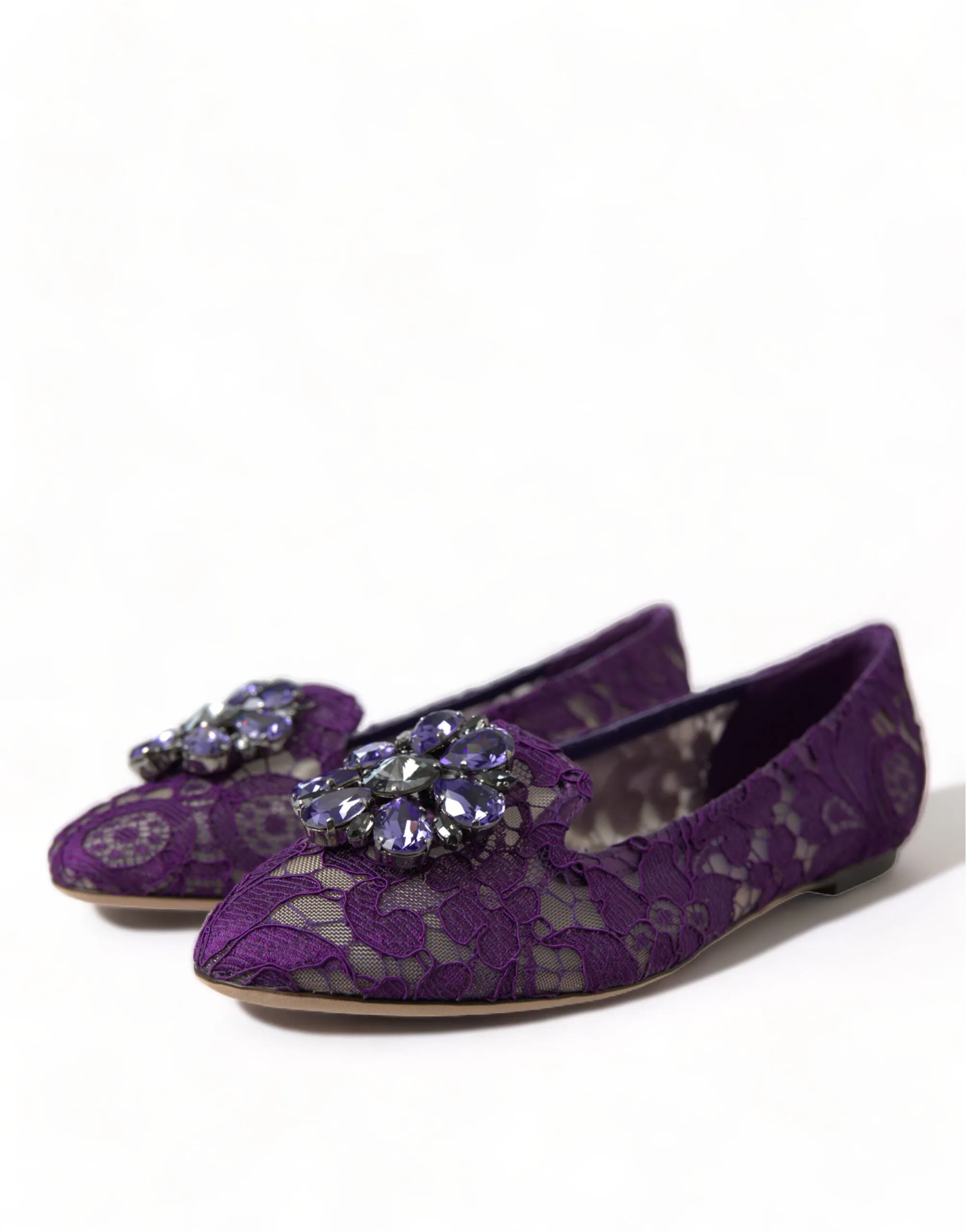 Elegant Floral Lace Vally Flat Shoes sold by Louxly product image thumbnail 3