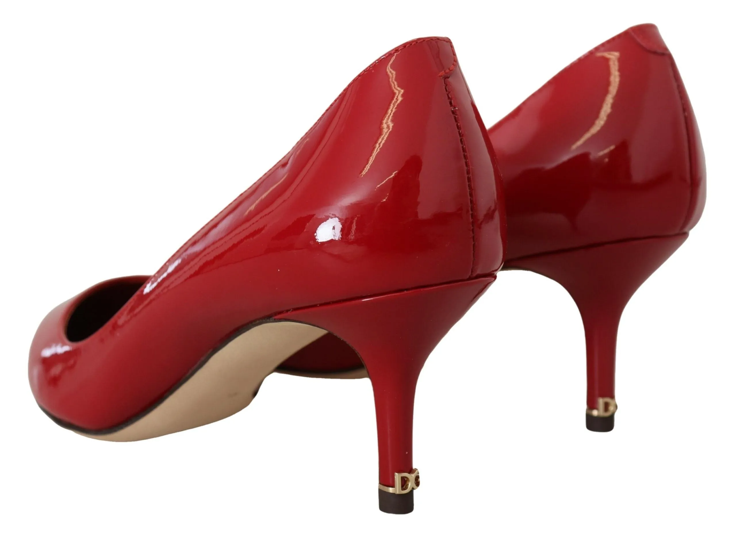 Exquisite Red Patent Leather Pumps sold by Louxly product image thumbnail 4