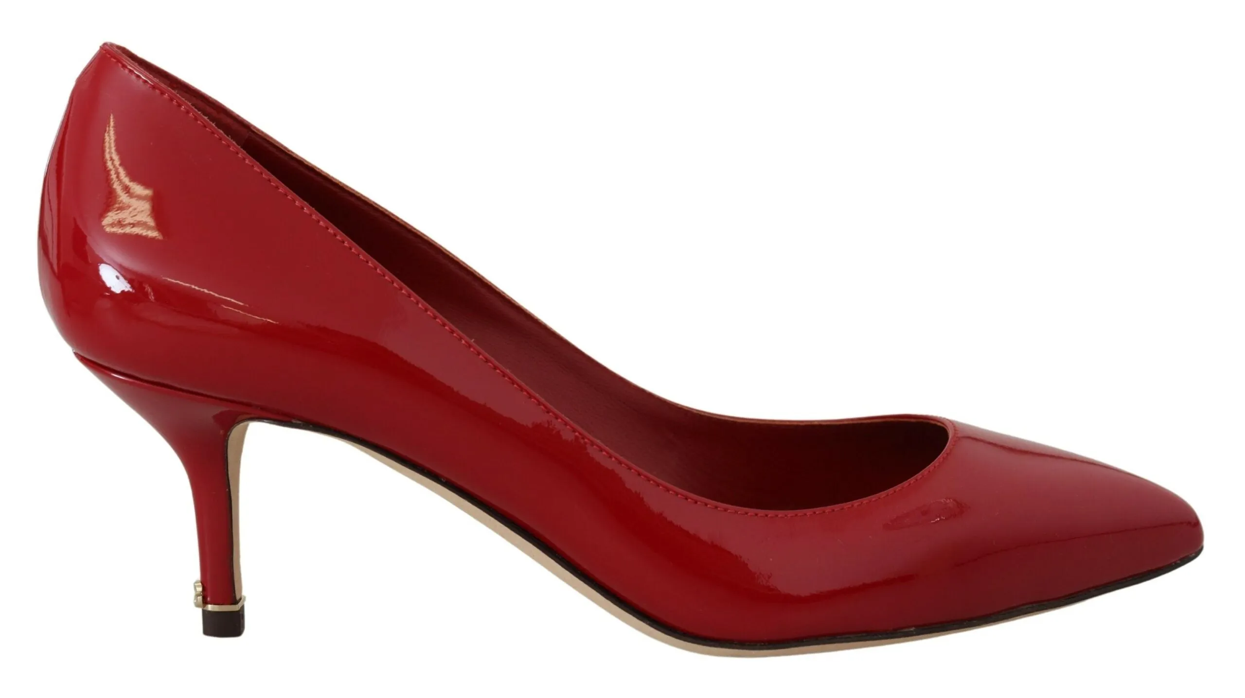 Exquisite Red Patent Leather Pumps sold by Louxly
