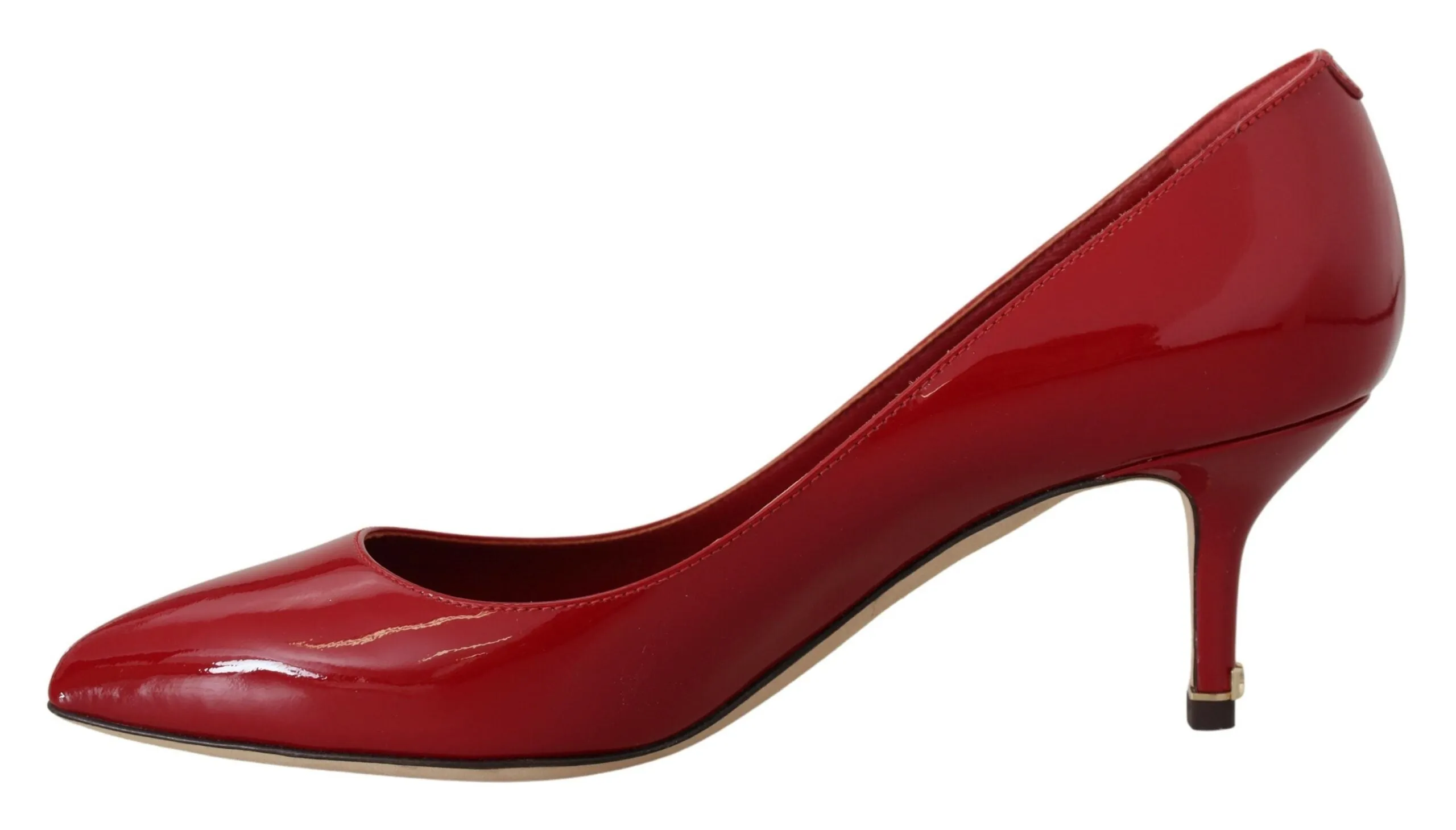 Exquisite Red Patent Leather Pumps sold by Louxly product image thumbnail 5