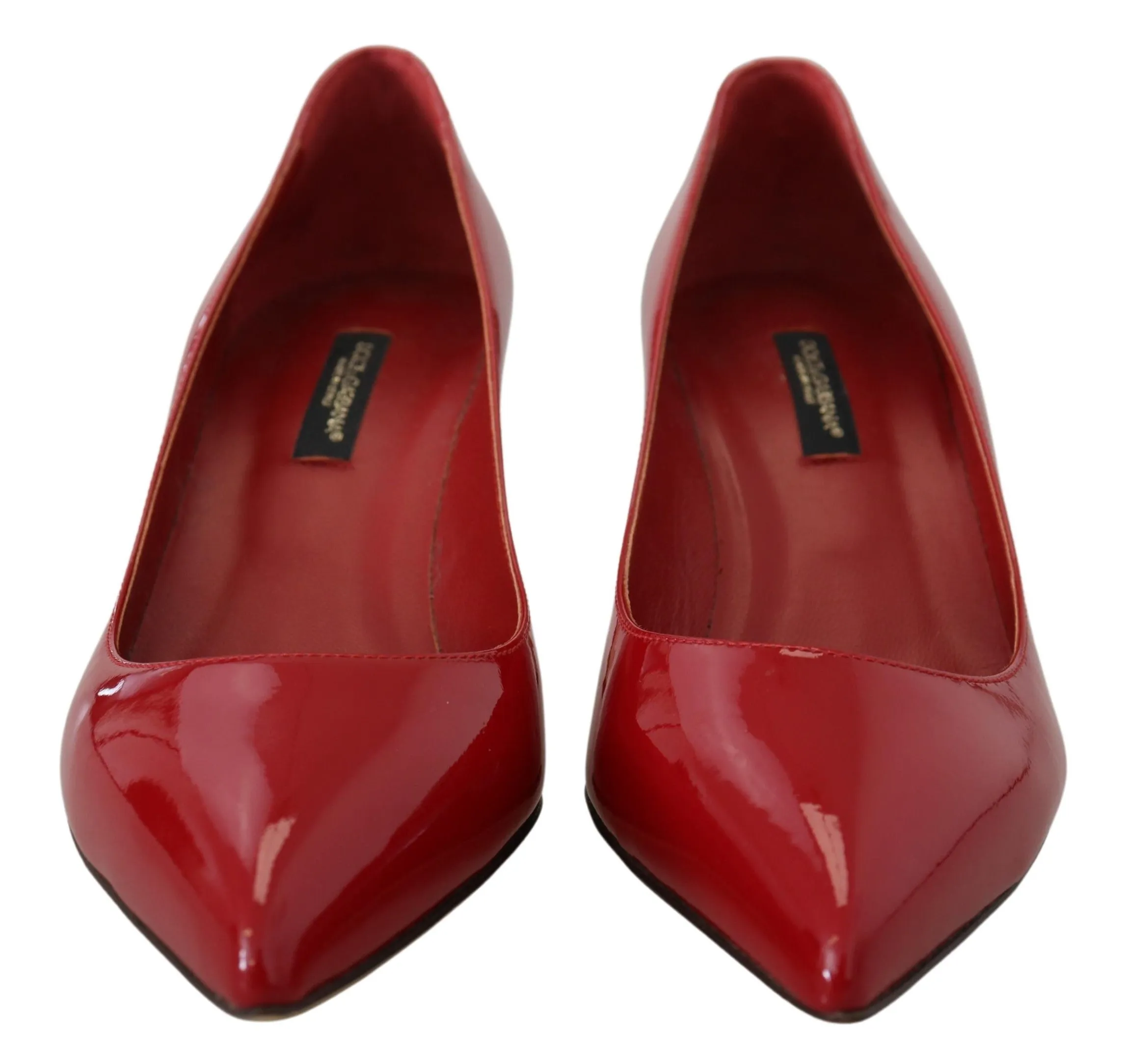 Exquisite Red Patent Leather Pumps sold by Louxly product image thumbnail 2