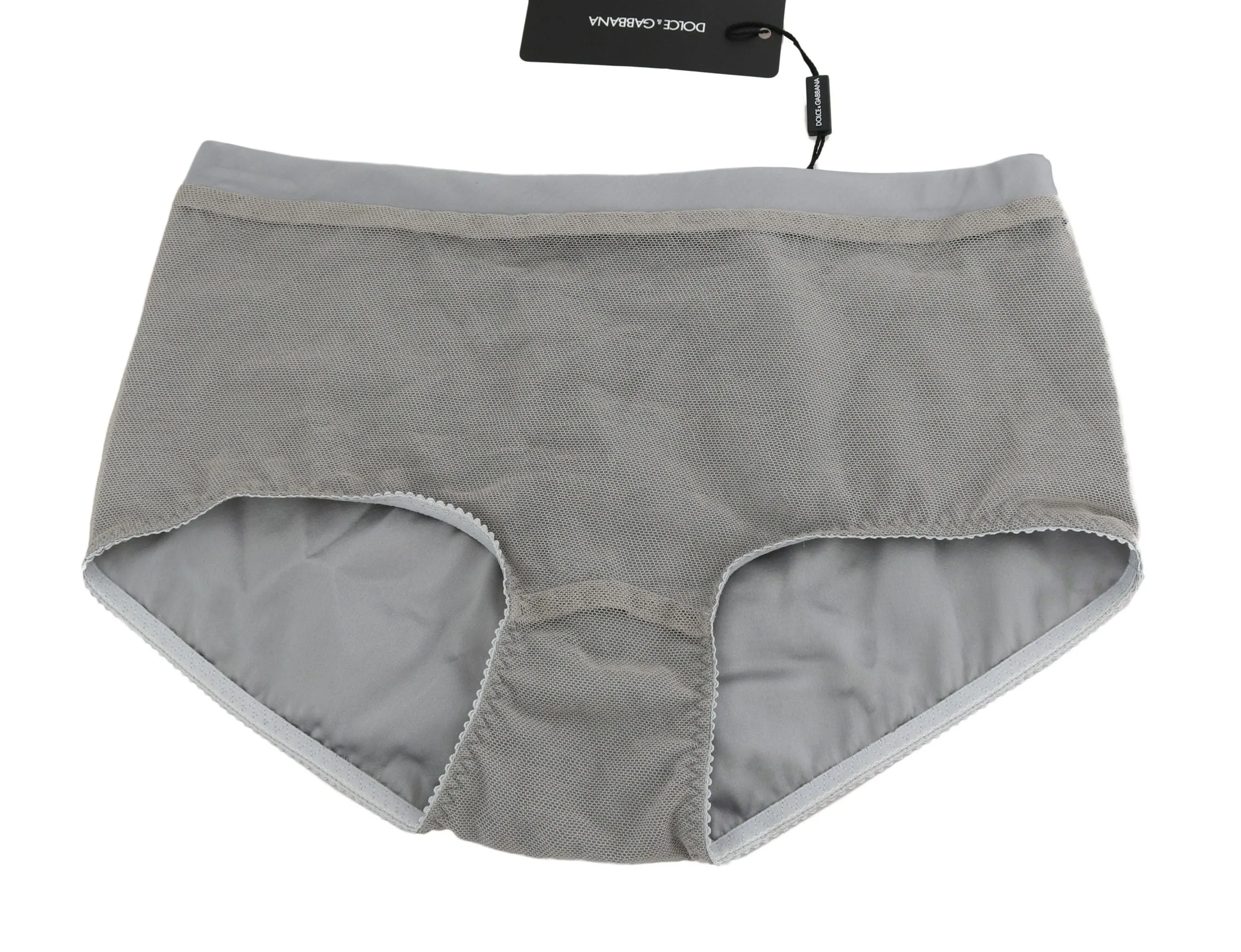 Shimmering Silver Stretch Cotton Underwear sold by Louxly product image thumbnail 3