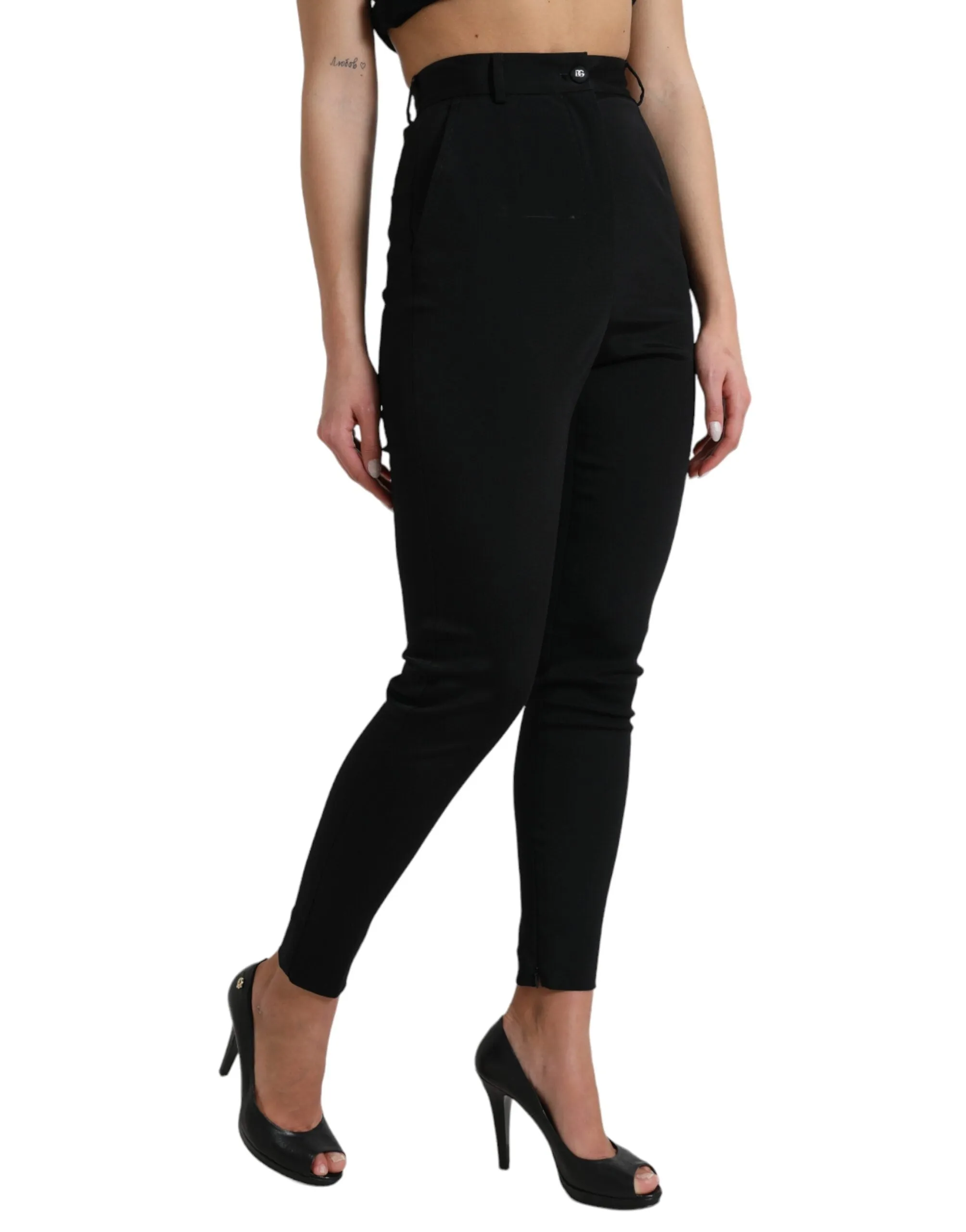 Elegant High Waist Skinny Pants sold by Louxly product image thumbnail 2