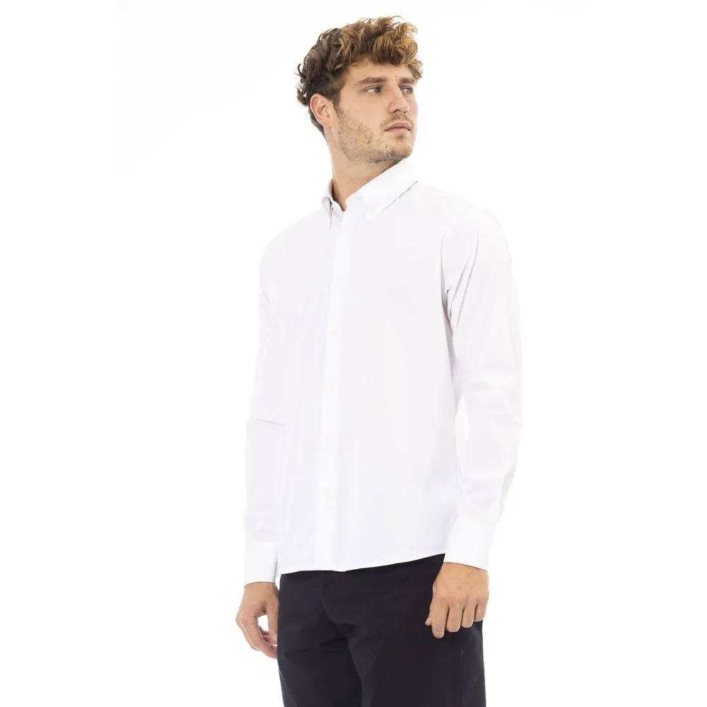 White Cotton Men Shirt sold by Louxly product image thumbnail 2