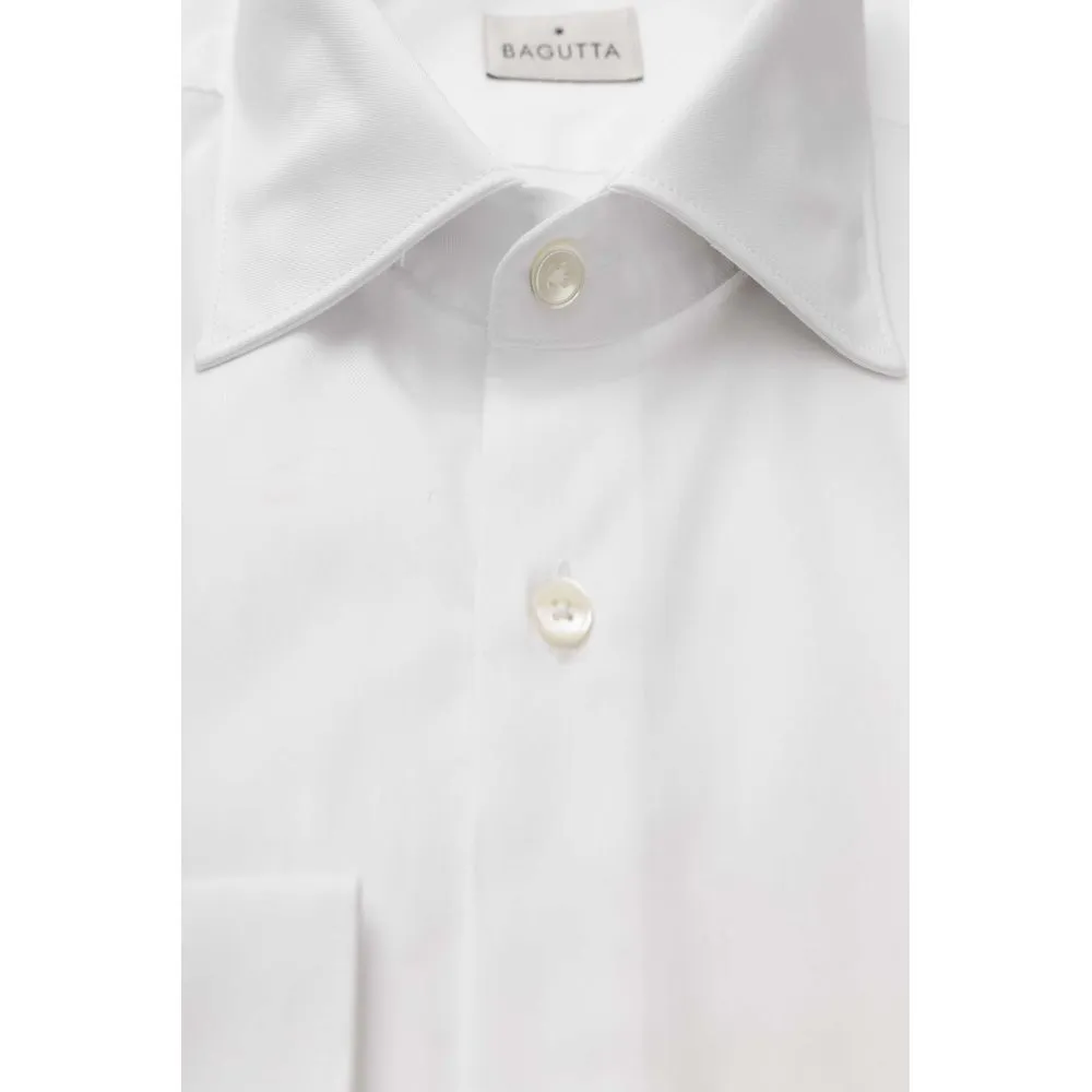 White Cotton Men Shirt sold by Louxly product image thumbnail 2