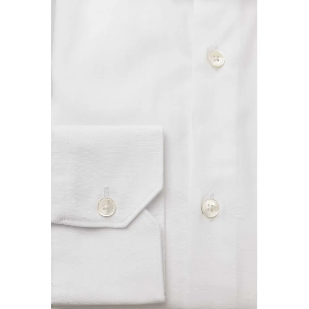 White Cotton Men Shirt sold by Louxly product image thumbnail 3