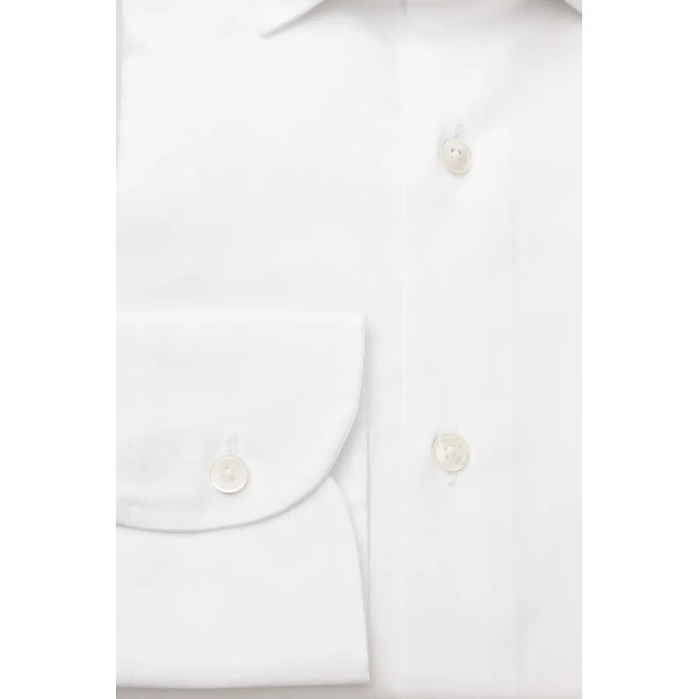 White Cotton Men Shirt sold by Louxly product image thumbnail 3